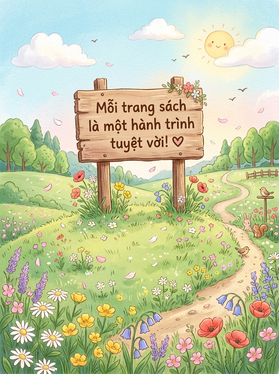 Mỗi trang sách là một hành trình tuyệt vời!